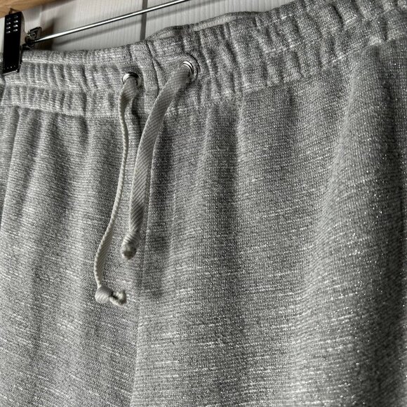 ALALA Volt Silver Light Grey Drawstring Waist Sweatpants Women's Size Medium M - Picture 5 of 12